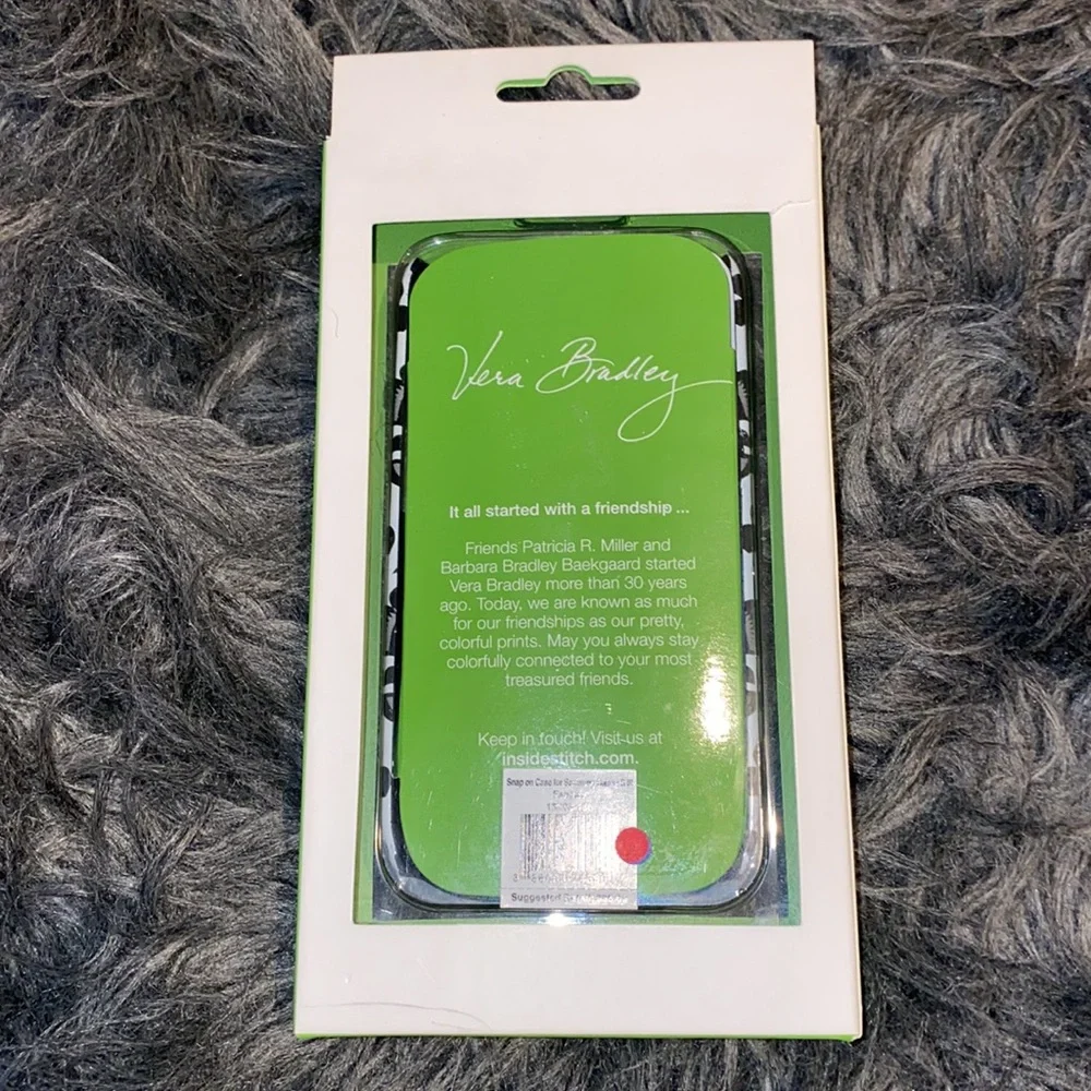 NIB New Vera Bradley snap on cell phone case , Samsung Galaxy S III